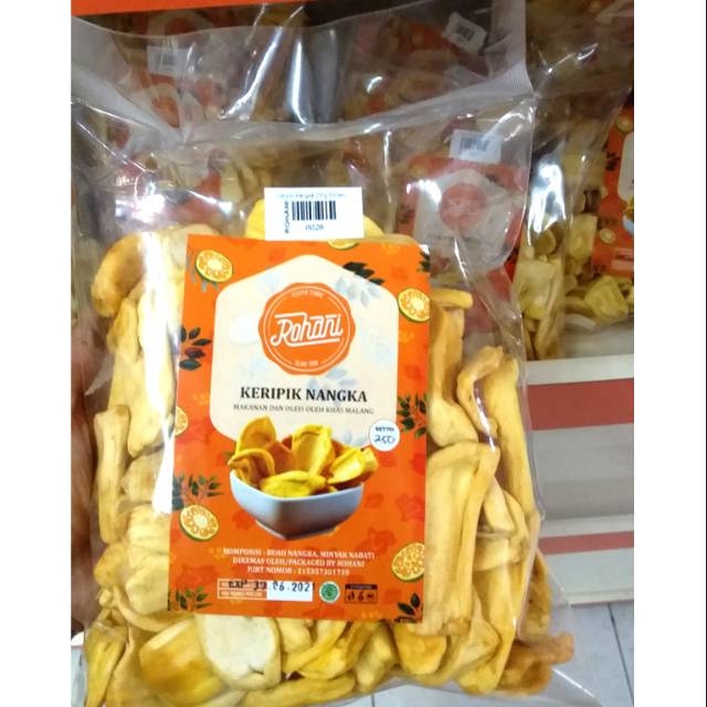 

Keripik Nangka 250 Gram Full Nangka