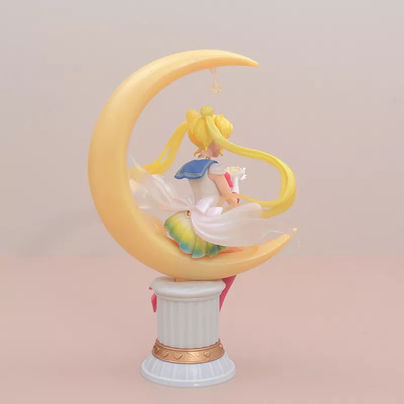 Figure Sailor Moon eternal Glitter bright Moon Legendary Silver Crystal Statu Bulan Sabit