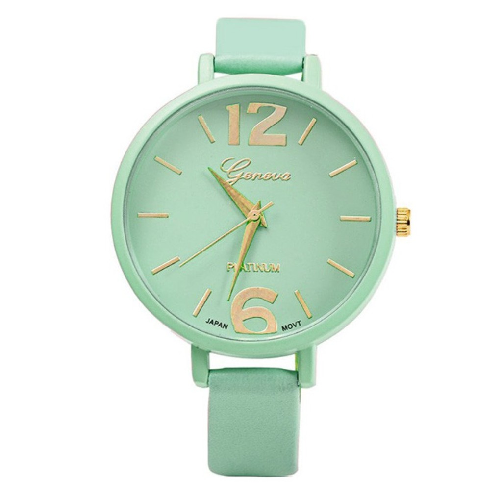 Jam Tangan Wanita Kulit BIG126 Korea Fashion Leather Ladies Women Analog Watch