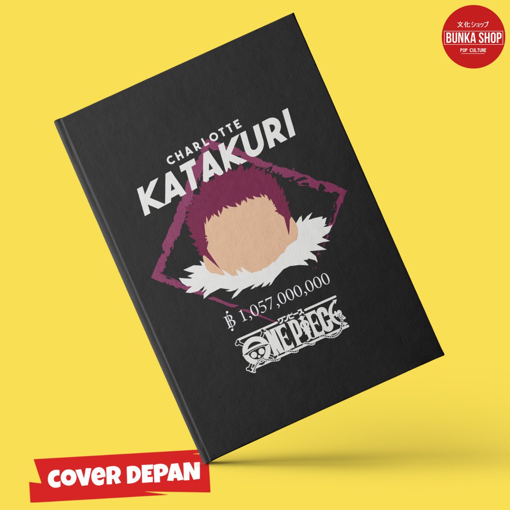 

Note Book Hardcover Anime One Piece Charlotte Katakuri Ukuran A5 Jurnal Agenda Planner Notebook Gift Couple
