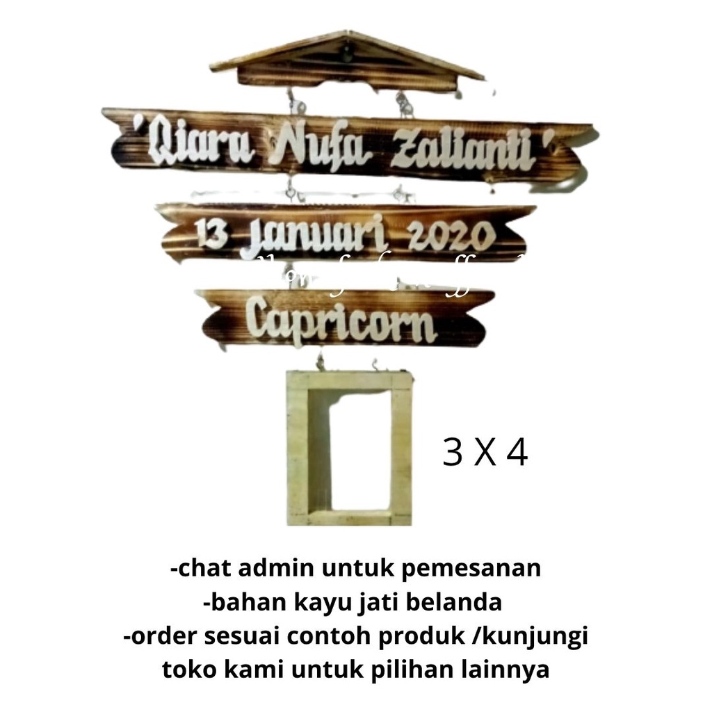 DEKORASI DINDING,HIASAN DINDING,DEKORASI RUMAH,PAPAN ALAMAT RUMAH KAYU JATI BELANDA CUSTOM SENDIRI