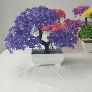 ONE C28 32 Ornamen Pot  Bonsai Tanaman Bunga Pajangan 