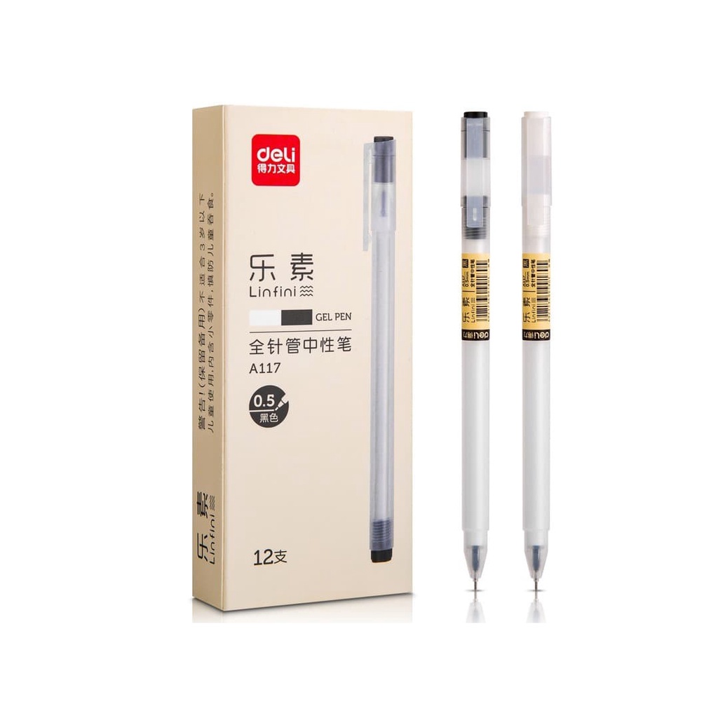 ☛TK☚ DS015 Gel Pen Pulpen Gel Tinta Hitam 0.5mm Desain Unik