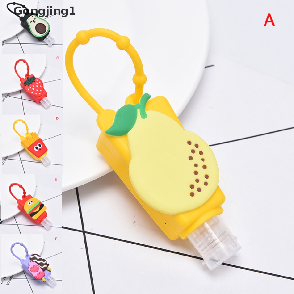 Gongjing1 Holder Botol Hand Sanitizer / Sabun Mandi Bayi Bahan Silikon Portable