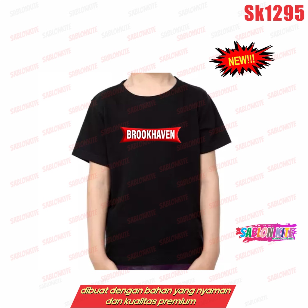 MURAH!!! KAOS ANAK BROOKHAVEN ROBLOX SK1295 UNISEX