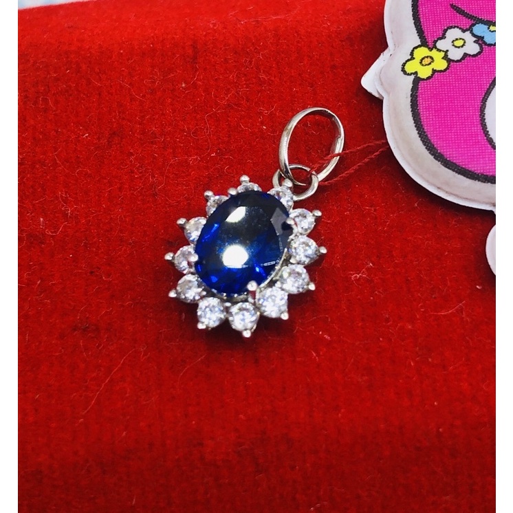 Liontin LD batu biru