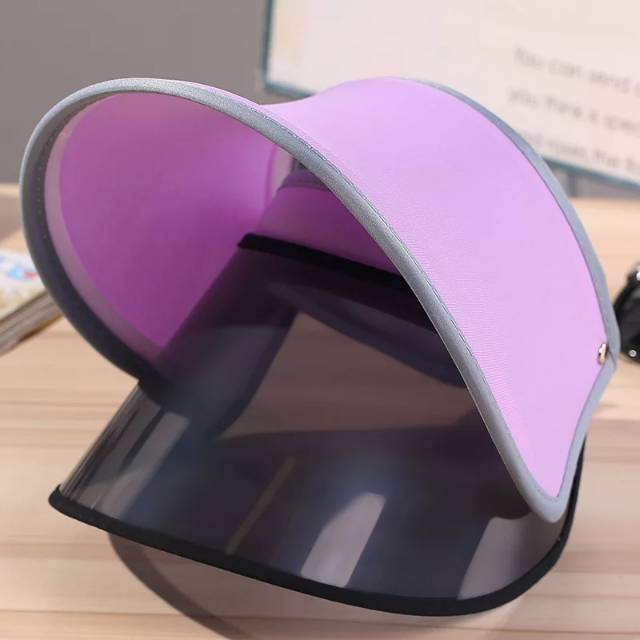 Topi Golf Anti UV Double Visor premium merah hitam putih biru salem pink ready stock