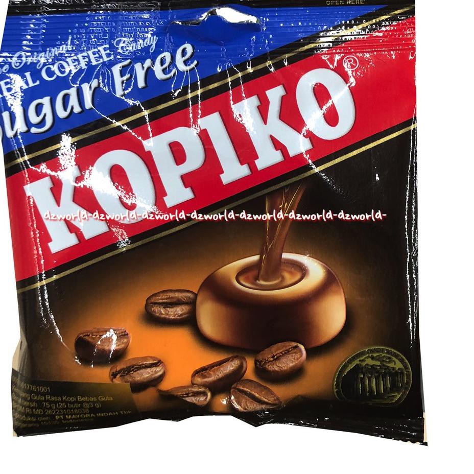 

(TERLARIS) !!! 905STA Kopiko Sugar Free Permen Kopi Tanpa Gula 75gr