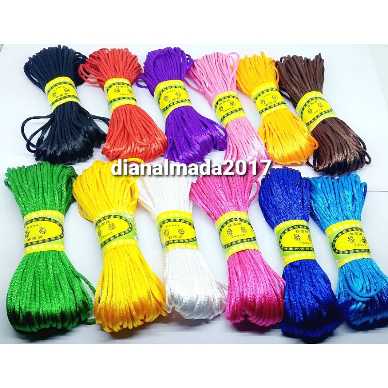 

500 gram / tali satin china 2.5 mm