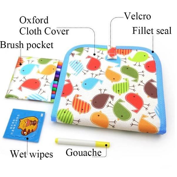 

(ryyp -55) BIANCA - (TANPA BOX) Doodle Book 1KG 3PC / Papan Tulis Reuseable / Papan Tulis Edukasi 49VWPA