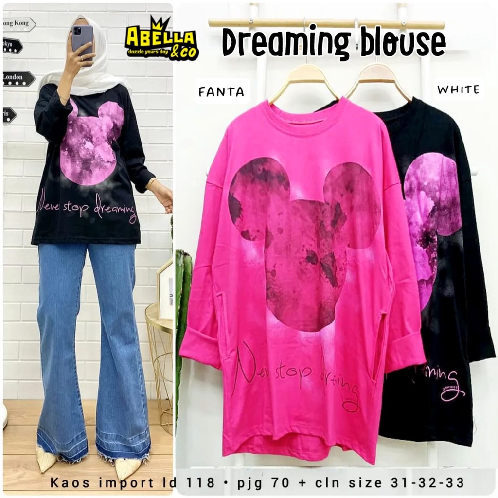 DREAMING BLOUSE BY ABELLA