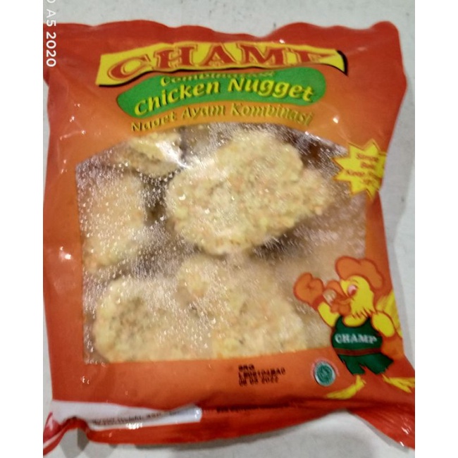 

CHAMP CHICKEN NUGGET COIN 200G/ CHICKEN NUGGET ABC 250G/ CHICKEN NUGGET STIK 250G