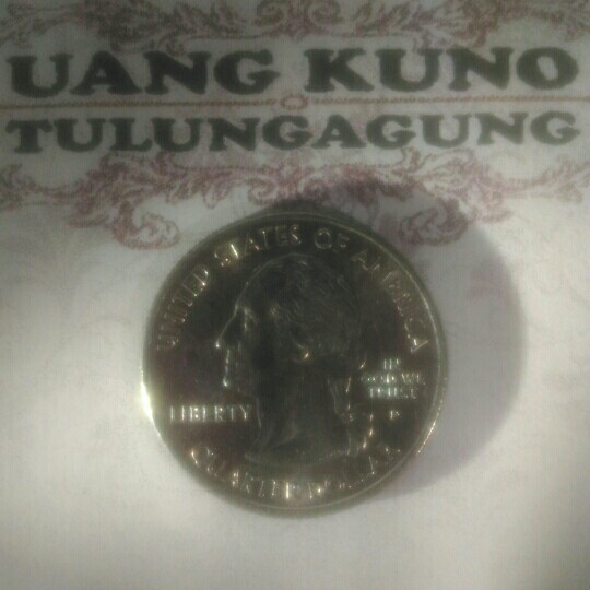 KM 105 - Koin Quarter Dollar Tahun 2002