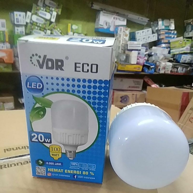 lampu LED vdr 20w eco putih