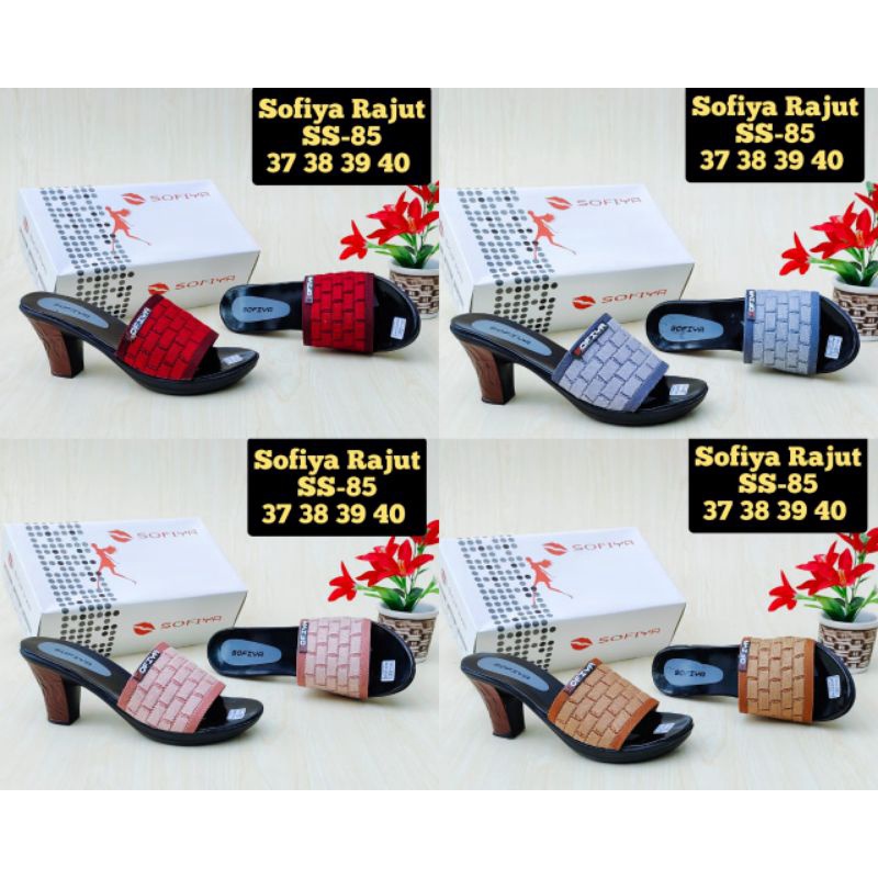 SANDAL HEELS MODEL BATA RAJUT SS