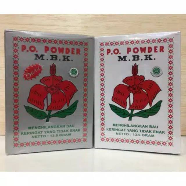 MBK Powder putih/silver isi 12 sachet ORIGINAL-BPOM