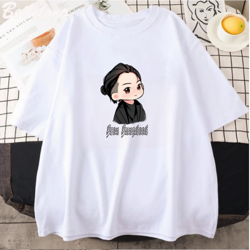 Kaos BTS Jk Jungkook FanArt 001