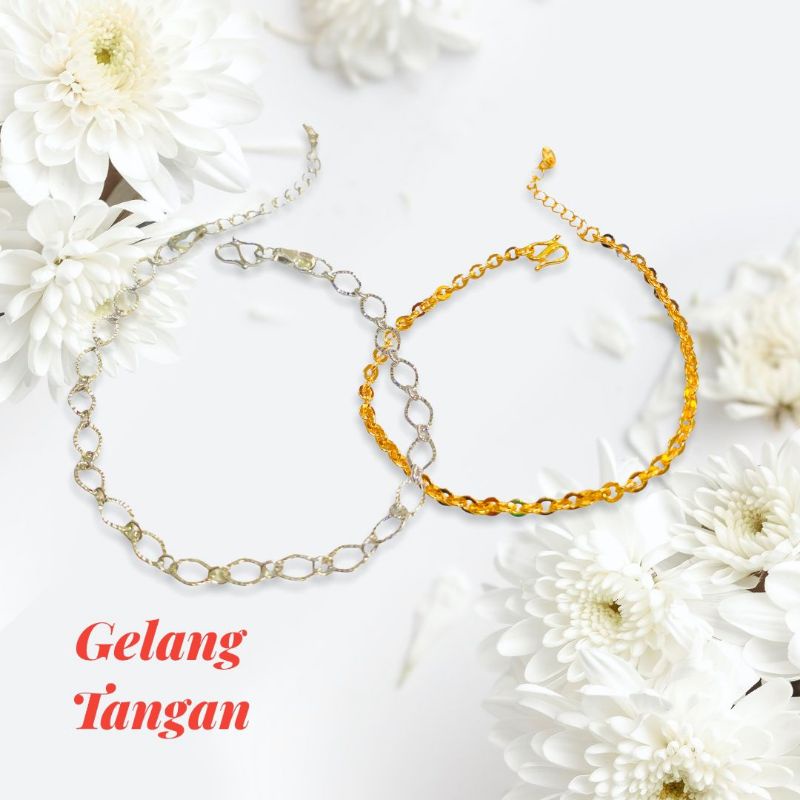 gelang tangan wanita//gelang//perhiasan