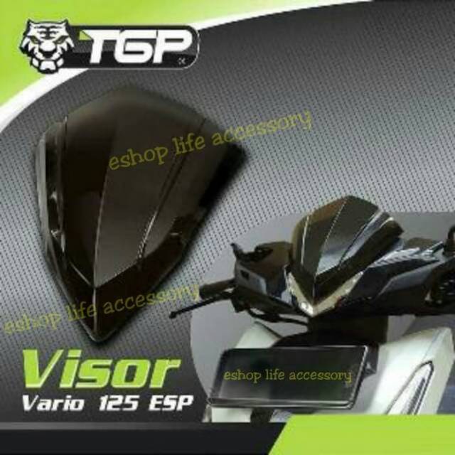 Aksesoris Visor Vario 150  125 yg Lamu LED keyless 2015 sd 2019 keatas Variasi Headlamp TGP
