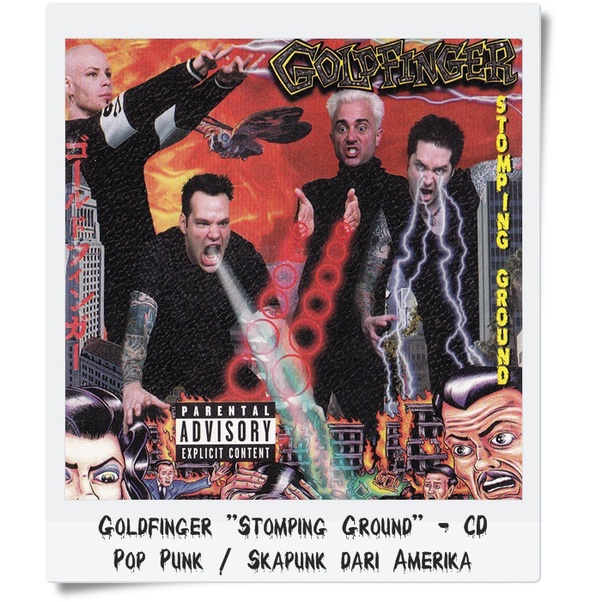 Jual Goldfinger "Stomping Ground" CD Shopee Indonesia