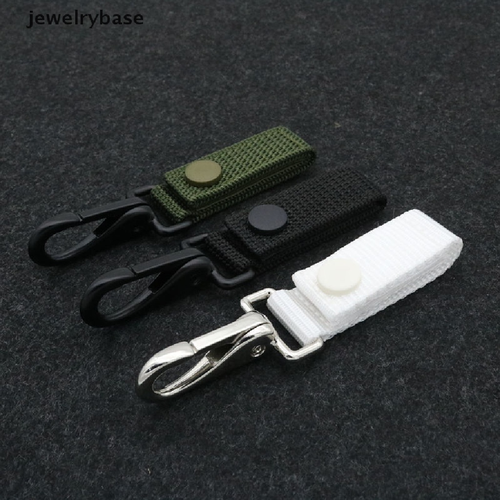 (jewelrybase) Klip Carabiner Tactical Bahan Nilon