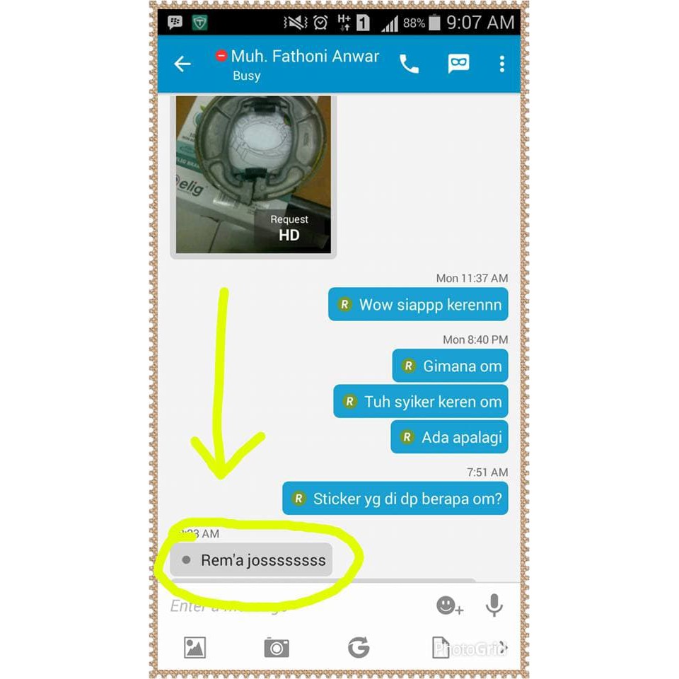 Kampas Rem Elig Untuk Vario 125 / 150 Belakang
