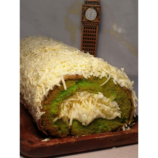 

Pandan Cheese Roll (Double)