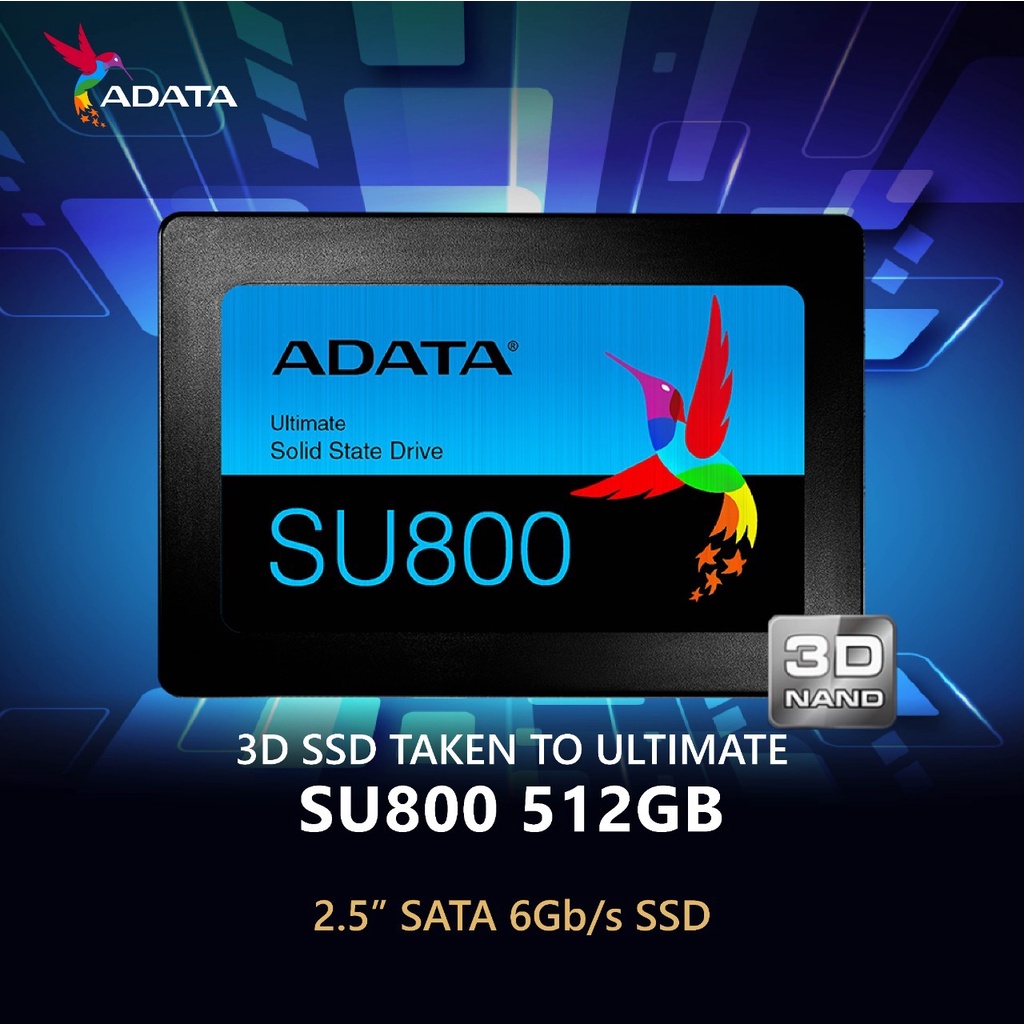 SSD ADATA 512GB SU800 2.5&quot; SATA