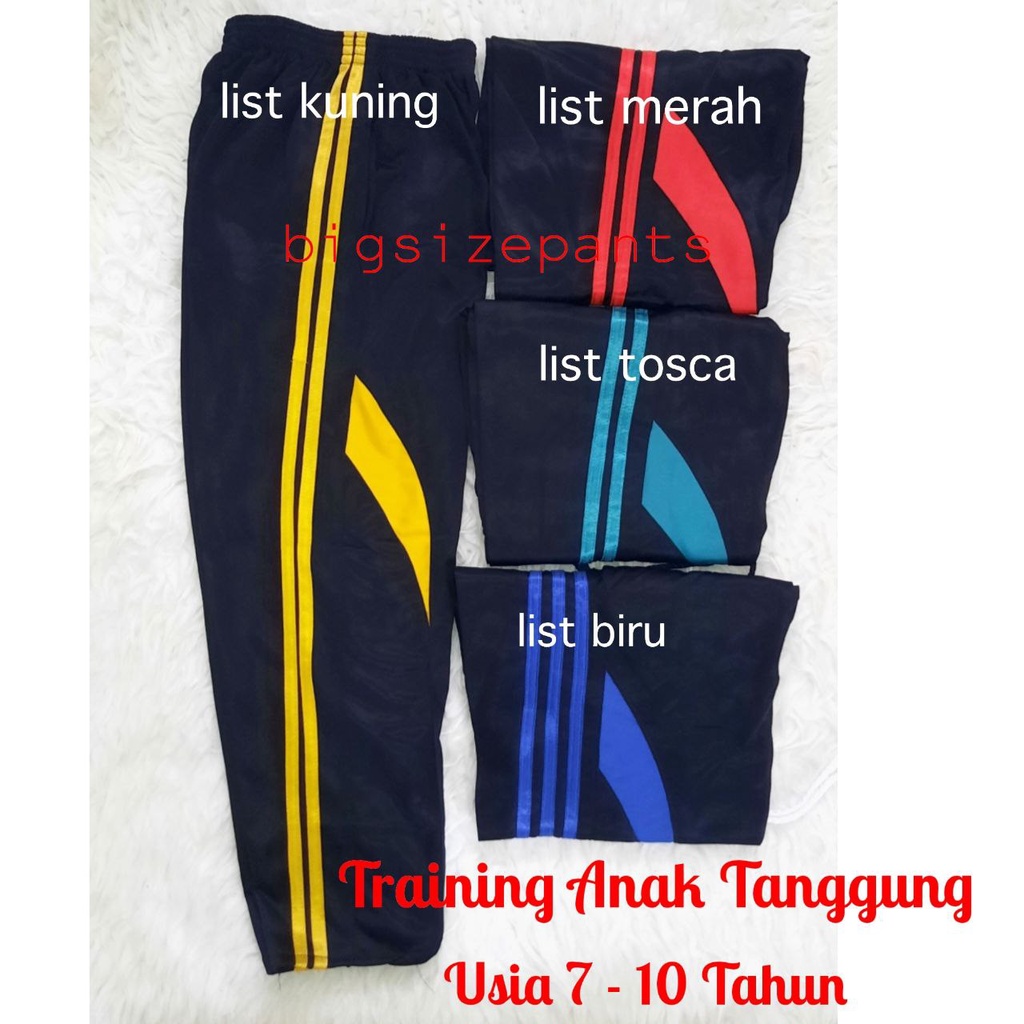 BIGSIZEPANTS /CELANA OLAH RAGA REMAJA  COWOK CEWEK /TRAINING ANAK TANGGUNG