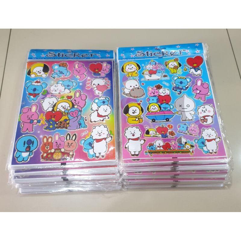 CUTTING STICKER KPOP BTS ARMY CUTE CARTOON BT21 BANGTAN