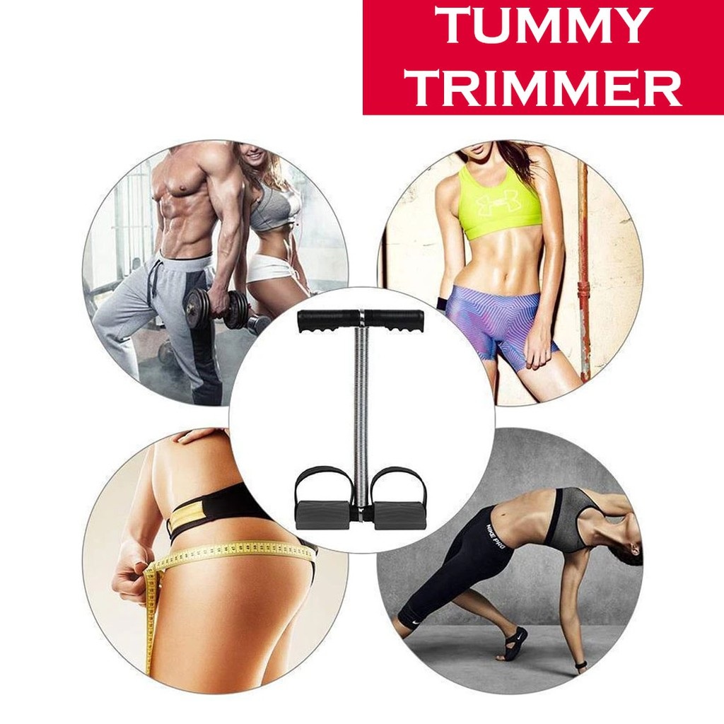 HOPE STORE  - COD - Tummy Trimmer Alat Gym Fitness Olah Raga Pengecang Perut / Pengecil Perut dan Pembakar Lemak Perut