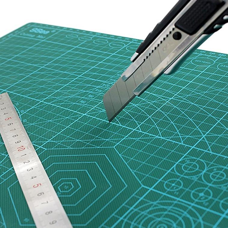 

nwm16 Alas Potong Ukuran A3 /A4 /A5 PVC Cutting Mat Cutting Pad Board Alat DIY Double Size ,.,.,.,.,.,