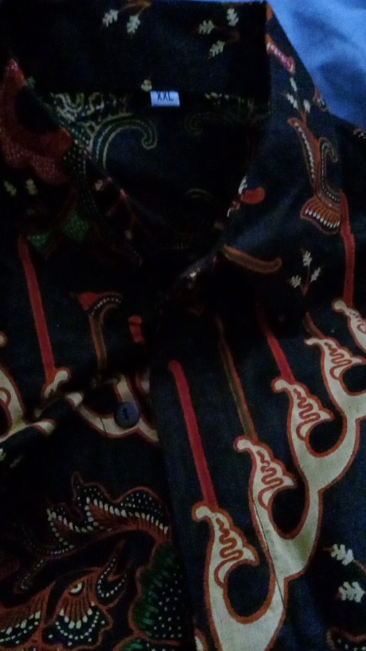 Kemeja Batik Pekalongan, Kemeja Batik Pria Lengan Panjang M, L, Xl, Xxl, Jumbo, Kemeja Kerja