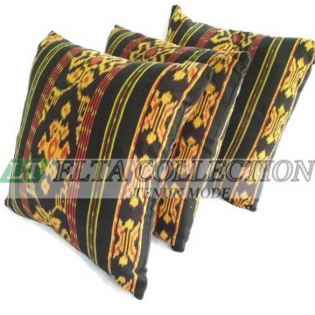 Banting Harga Sarung Bantal Etnik Full Tenun Satu Set 4pcs Asli Tenun 6J37EeteJqyGX