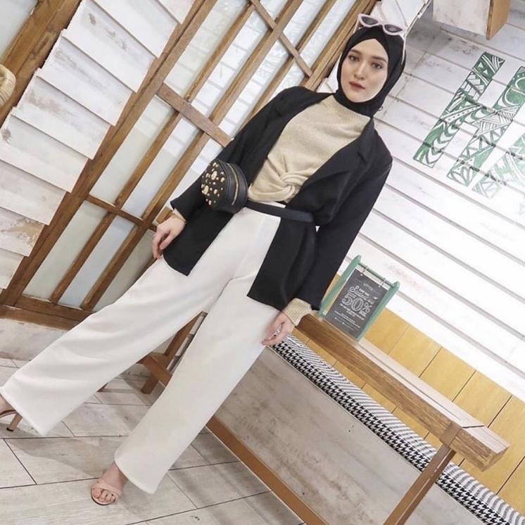 Modern.. Celana Kulot Scuba Premium/ Kulot Premium Scuba / Celana Leony Kulot Scuba