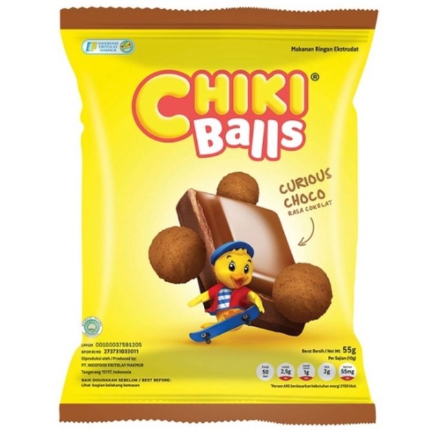 

Chiki Balls Chocolate 55gr