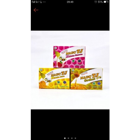 

madu tj sachet