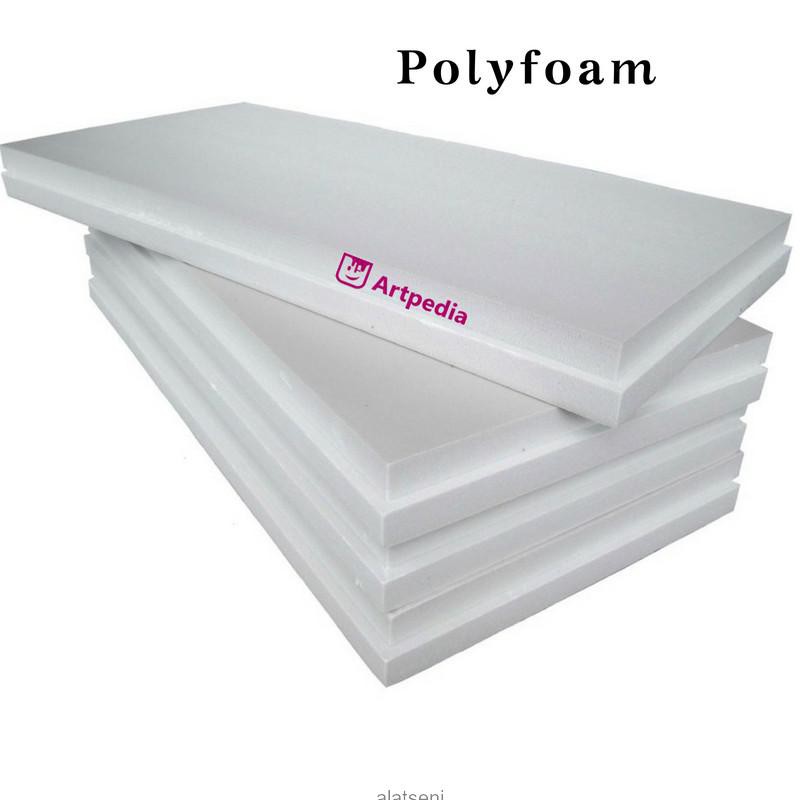 Jual POLYFOAM 3mm ukuran 100cm x 60cm Poly Foam