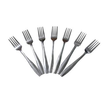 Garpu Makan Stainless Garpu Makan Serbaguna 12Pcs