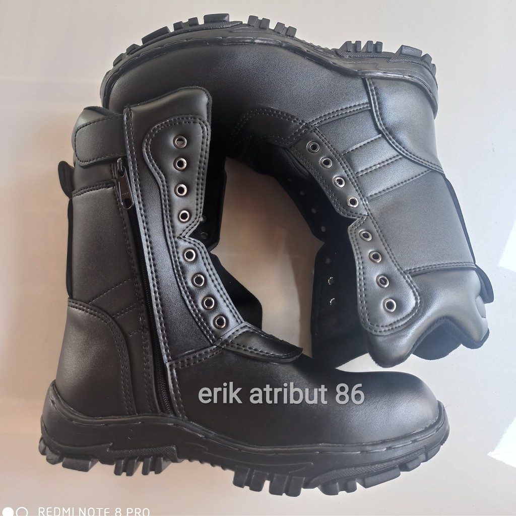 Sepatu pdl dinas sepatu pdl kerja harian hitam dop