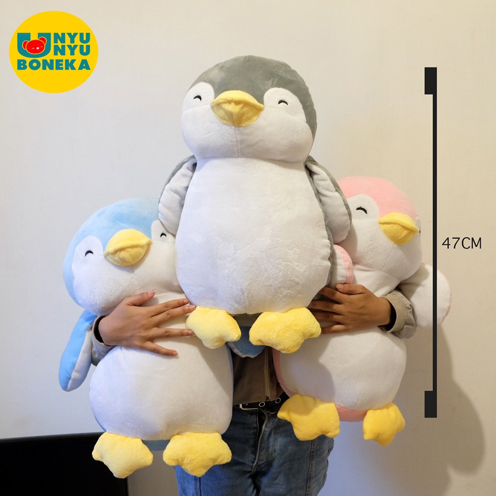 Boneka Pinguin Pororo So Cute 47CM Impor Esklusif miniso