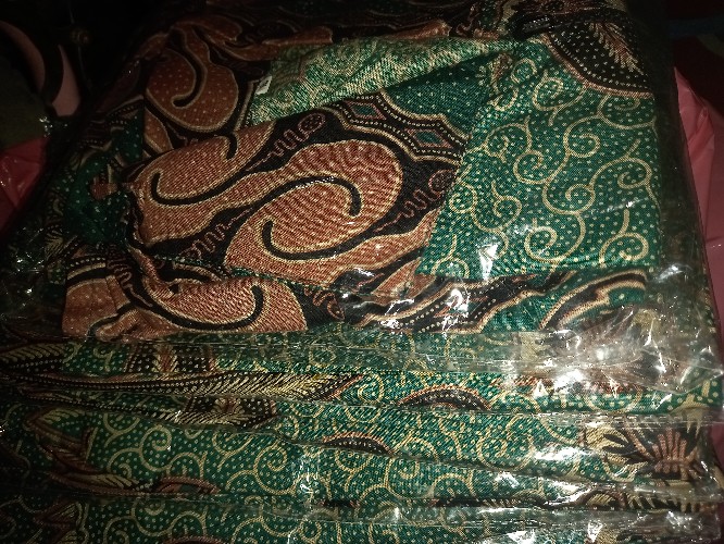 Baju Batik Couple Tunik Batik Motif Parang Bunga 3 Warna Sarimbit Batik Tunic Batik Pekalongan