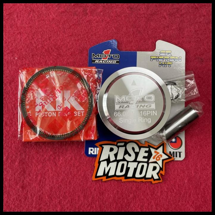 Piston Moto 1 66 Pen 16 Type Single Ring