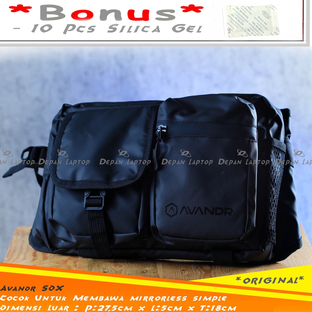 Tas AVANDR SDX cocok kamera - Vape Warna hitam Keren berkualitas anti air