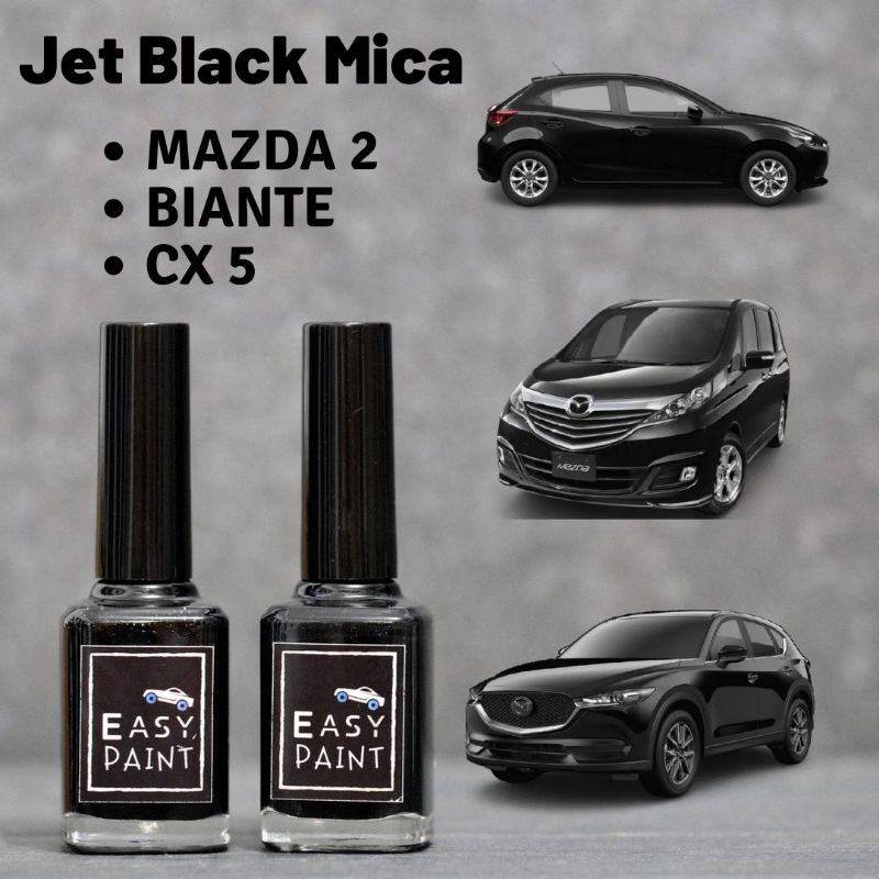 Cat Oles Penghilang Baret Mobil Jet Black Mica - Mazda 2, Biante, CX 5