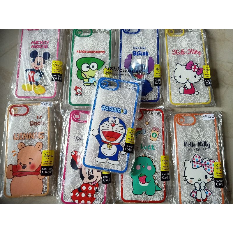 CASE OPPO A1K/ REALME C2 SOFTCASE KARAKTER ORIGINAL SEPER TEBAL