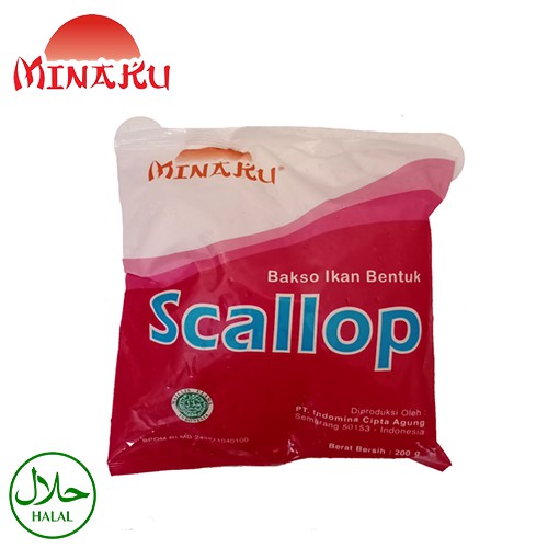 

Frozen Scallop 200 Gram (Minaku)