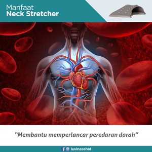 Luvina Neck Stretcher untuk Nyeri Leher Bahu dan Saraf Kejepit