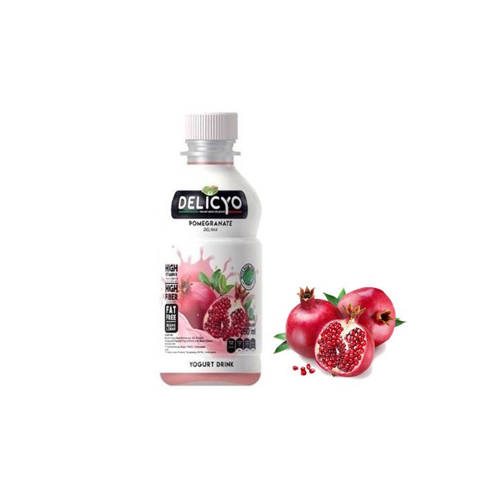 

Delicyo Pomegranate Delima Yogurt 250 Ml