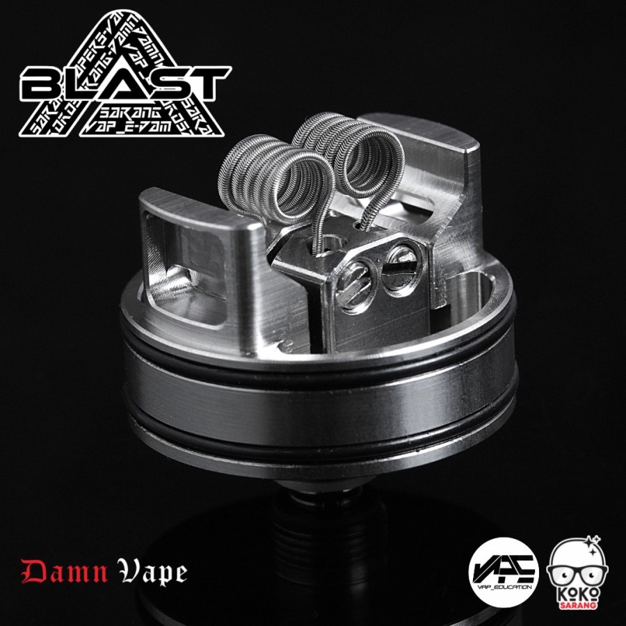 BLASTA RDA BLAST-A RDA 24MM BY DAMN VAPE X KOKO SARANG - AUTHENTIC